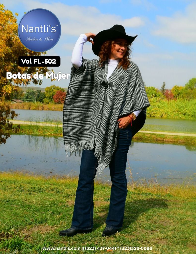 Catalogo Vol FL-502 Botas por mayoreo para mujeres Wholesale Boots For Women Nantlis page 01