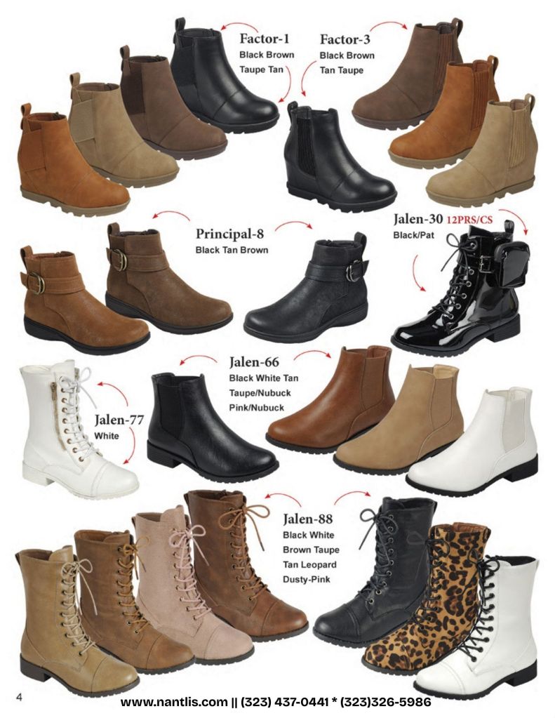 Catalogo Vol FL-502 Botas por mayoreo para mujeres Wholesale Boots For Women Nantlis page 05