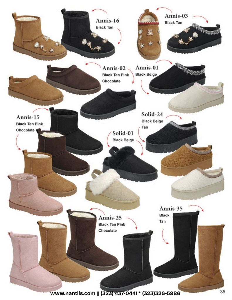 Catalogo Vol FL-502 Botas por mayoreo para mujeres Wholesale Boots For Women Nantlis page 36
