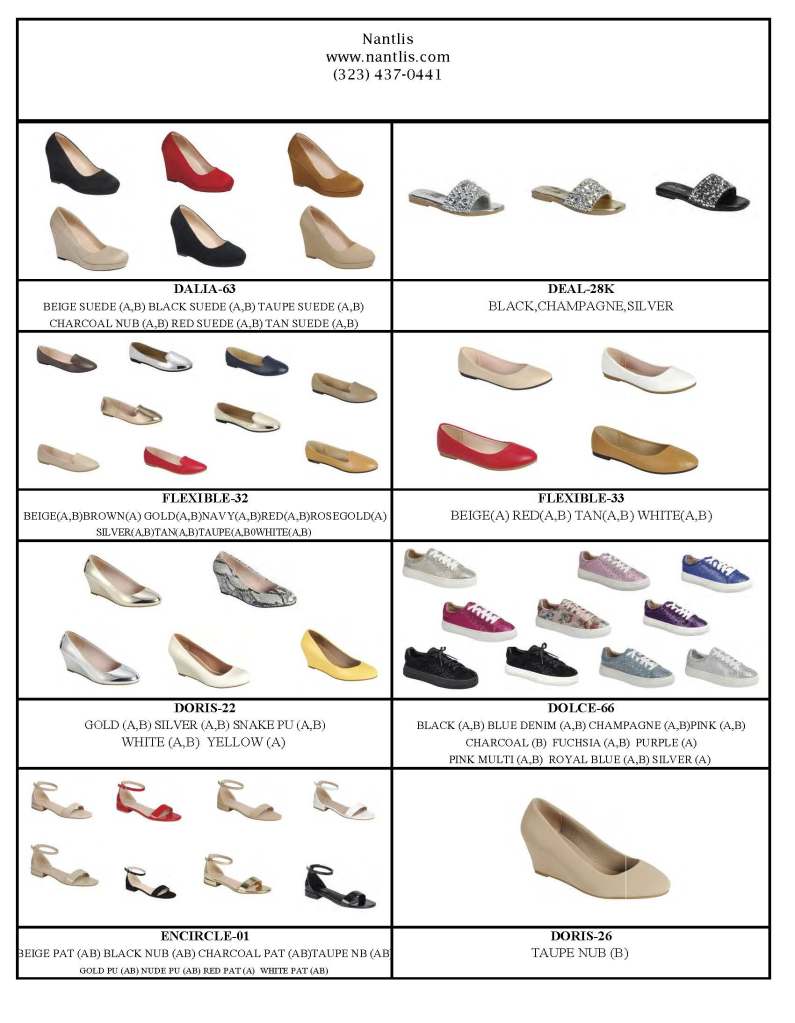 Catalogo Vol FL-ES0825 Nantlis Zapatos por Mayoreo Wholesale Shoes Page 18