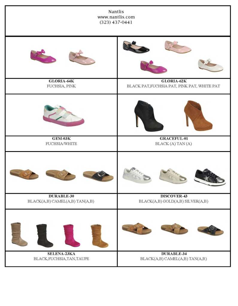 Catalogo Vol FL-ES0825 Nantlis Zapatos por Mayoreo Wholesale Shoes Page 22