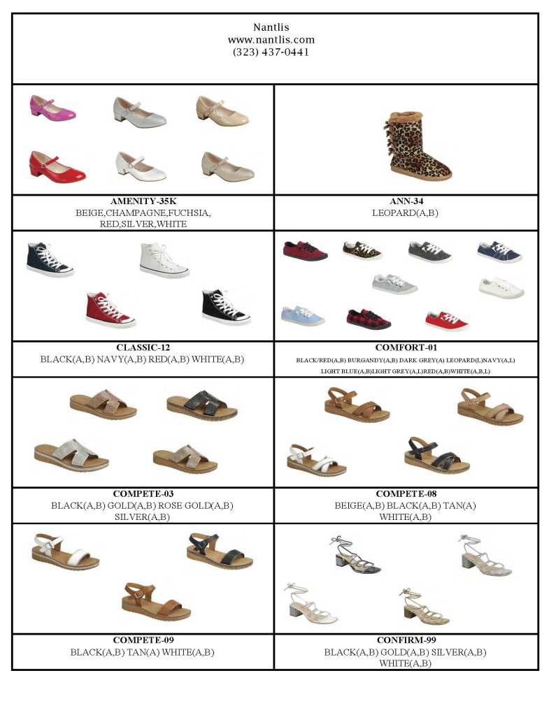 Catalogo Vol FL-ES0825 Nantlis Zapatos por Mayoreo Wholesale Shoes Page 47