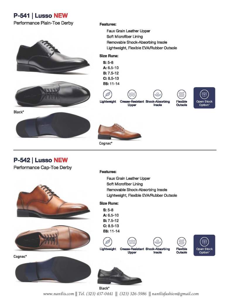 Nantlis Catalogo BE-33 Calzado para hombres y ninos Nantlis_Page_08 Zapatos por Mayore en Estados Unidos