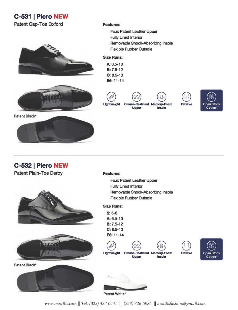 Nantlis Catalogo BE-33 Calzado para hombres y ninos Nantlis_Page_17 Zapatos por Mayore en Estados Unidos