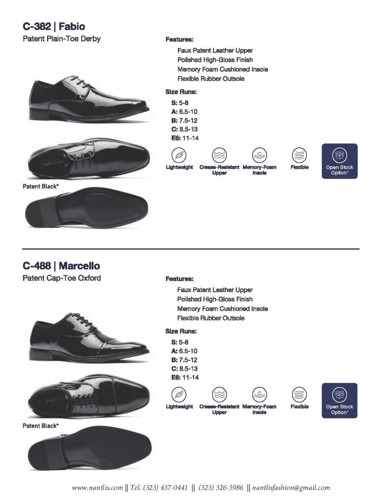 Nantlis Catalogo BE-33 Calzado para hombres y ninos Nantlis_Page_19 Zapatos por Mayore en Estados Unidos
