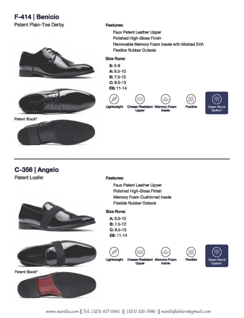 Nantlis Catalogo BE-33 Calzado para hombres y ninos Nantlis_Page_20 Zapatos por Mayore en Estados Unidos
