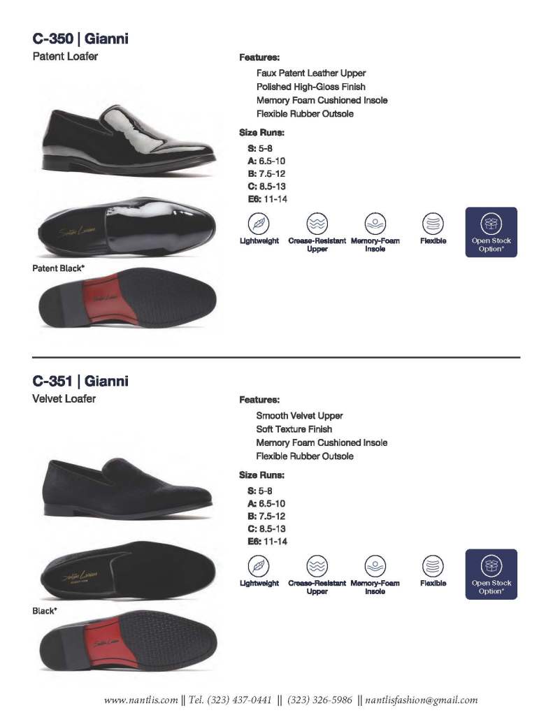 Nantlis Catalogo BE-33 Calzado para hombres y ninos Nantlis_Page_21 Zapatos por Mayore en Estados Unidos