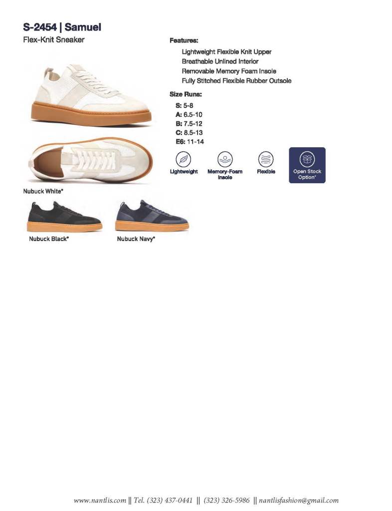 Nantlis Catalogo BE-33 Calzado para hombres y ninos Nantlis_Page_28 Zapatos por Mayore en Estados Unidos