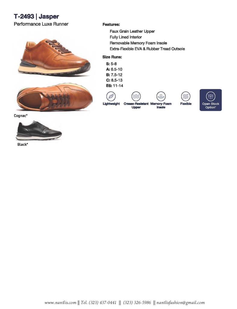 Nantlis Catalogo BE-33 Calzado para hombres y ninos Nantlis_Page_32 Zapatos por Mayore en Estados Unidos