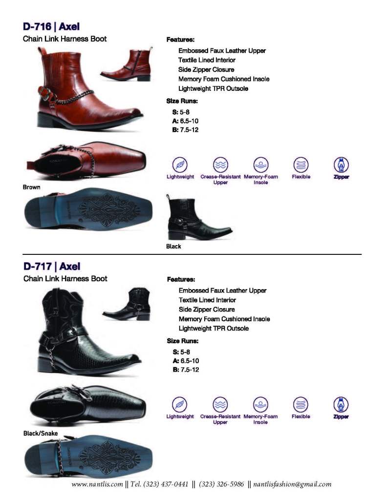 Nantlis Catalogo BE-33 Calzado para hombres y ninos Nantlis_Page_45 Zapatos por Mayore en Estados Unidos