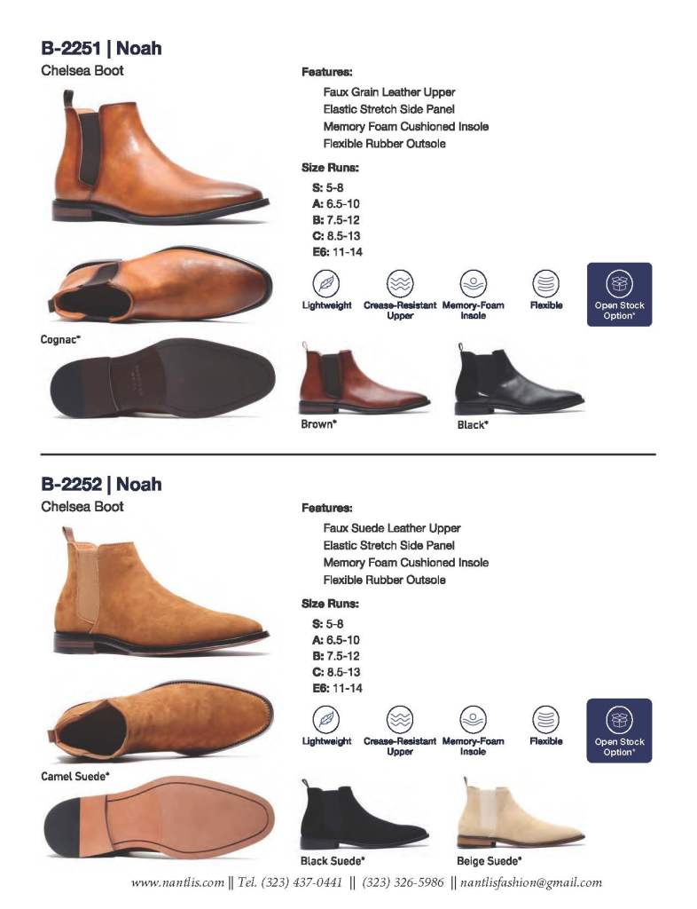 Nantlis Catalogo BE-33 Calzado para hombres y ninos Nantlis_Page_48 Zapatos por Mayore en Estados Unidos