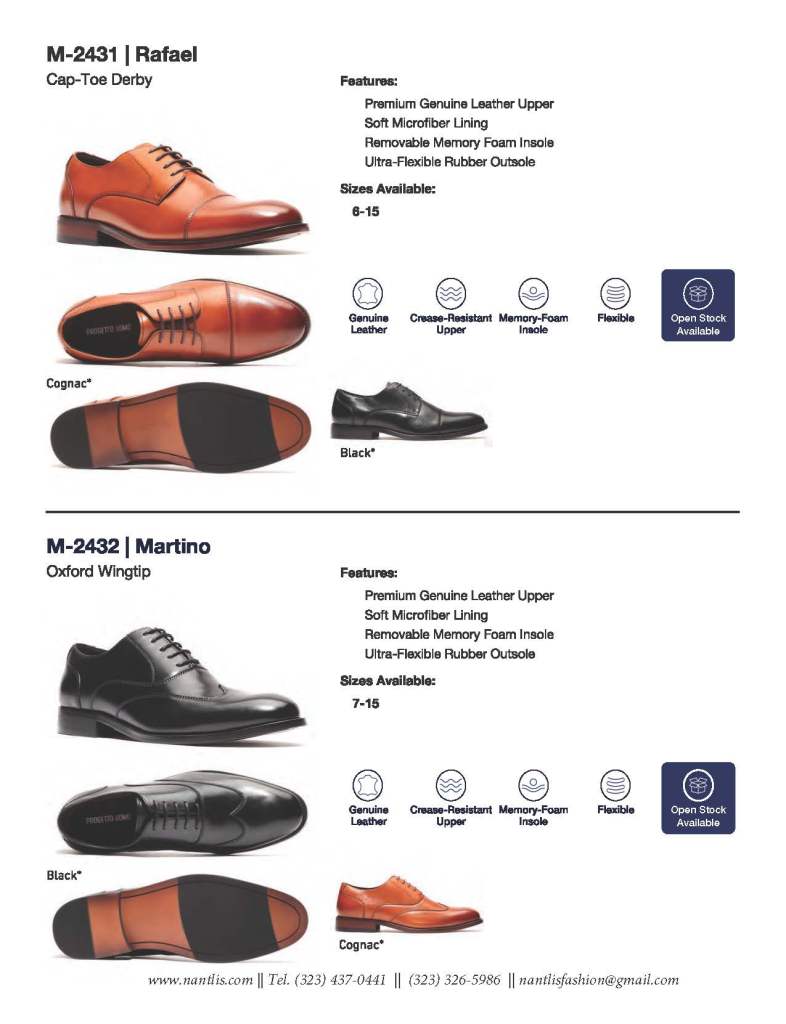 Nantlis Catalogo BE-33 Calzado para hombres y ninos Nantlis_Page_50 Zapatos por Mayore en Estados Unidos