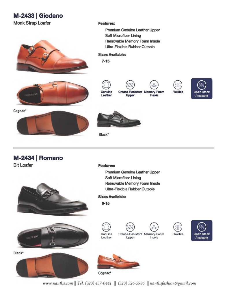 Nantlis Catalogo BE-33 Calzado para hombres y ninos Nantlis_Page_51 Zapatos por Mayore en Estados Unidos
