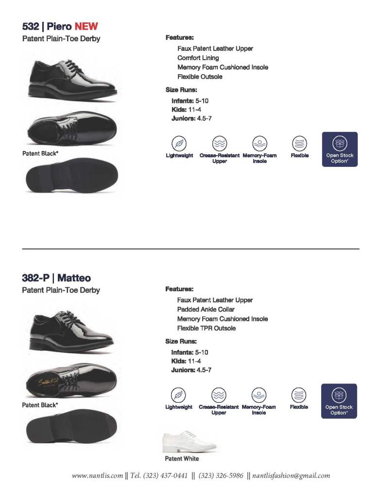 Nantlis Catalogo BE-33 Calzado para hombres y ninos Nantlis_Page_59 Zapatos por Mayore en Estados Unidos