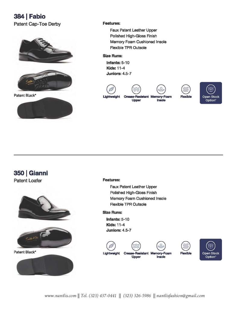Nantlis Catalogo BE-33 Calzado para hombres y ninos Nantlis_Page_60 Zapatos por Mayore en Estados Unidos