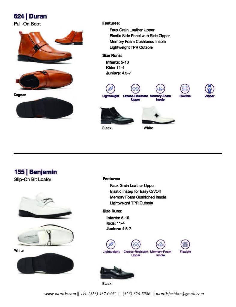 Nantlis Catalogo BE-33 Calzado para hombres y ninos Nantlis_Page_67 Zapatos por Mayore en Estados Unidos