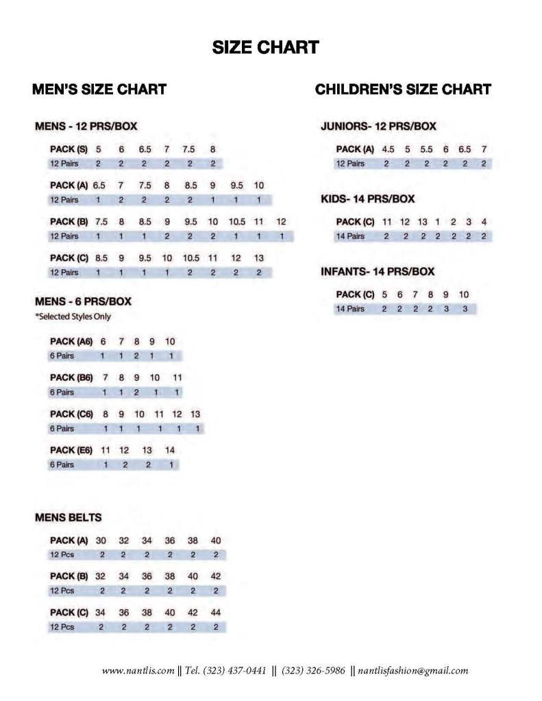 Nantlis Catalogo BE-33 Calzado para hombres y ninos Nantlis_Page_70 Zapatos por Mayore en Estados Unidos
